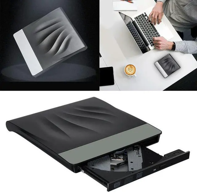 Main image of USB 3.0 External CD DVD Drive Optical Drives Slim DVD RW CD Writer Quiet Operation Portable CD DVD Burner for Laptop Desktop PC