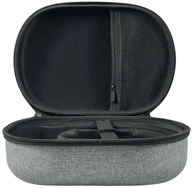 Alt view image 4 of 4 - Carrying Case Shockproof Portable Travel Carry Handbag EVA Anti-scratch Travel Case Bag with Mesh Pocket for Vision Pro