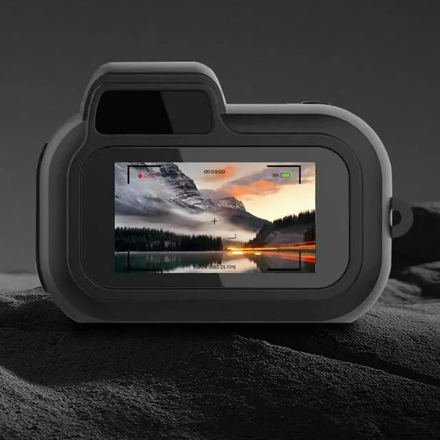 Alt view image 2 of 4 - Mini Camera With 0.96in Screen 1080P Micro Camera Ultra Compact Mini Camera Video Recorder for Indoor Home Outdoor