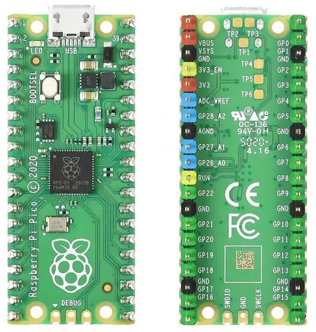 Alt view image 4 of 4 - For Raspberry Pi Pico RP2040 Basic Starter Kit LCD1602 Display Module Breadboard for Raspberry Pi Beginners & Software Engineer