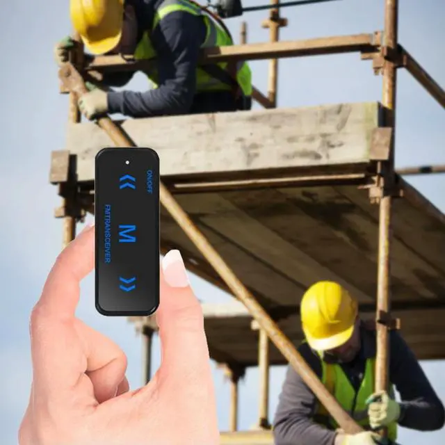 Alt view image 2 of 4 - Mini Walkie Talkie with Earpiece 400-480Mhz Two Way Radio 2W Handheld Walky Talky Long Range for Hair Salon Restaurant