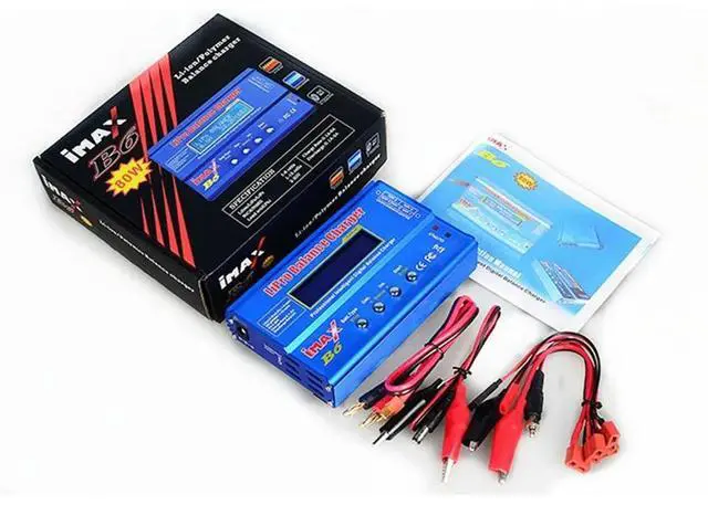 Alt view image 4 of 4 - Mini 80W Balance Charger Discharge for 1S-6S LiPo Lilon Life NiCd NiMh Pb Remote Control Model Accessories