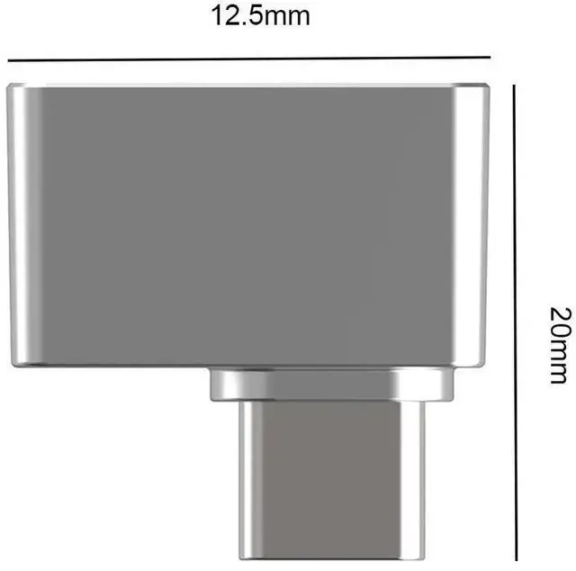 Alt view image 4 of 4 - Type-C Biometric Laptop PC Zinc Alloy Mini USB Fingerprint Reader USB Fingerprint Reader Module Device for Hello
