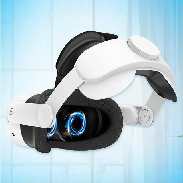 Alt view image 2 of 4 - Adjustable Head Strap Enhanced Support and Comfort VR Headset Strap Reduce Pressure Headband for Quest 3S VR Glasses