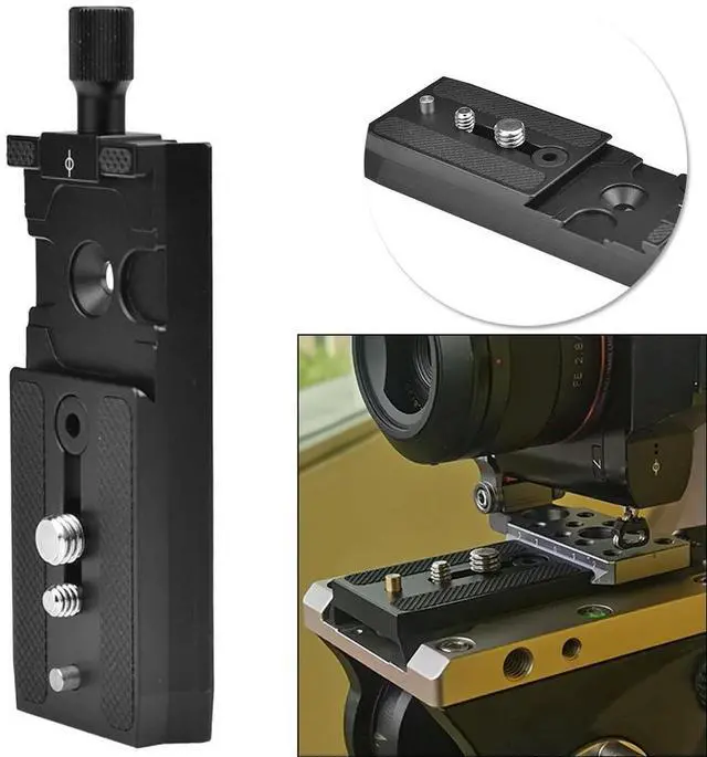 Alt view image 2 of 4 - For Manfrotto-Type Quick Release Plate 11cm Sliding Quick Release Plate For Manfrotto To Horizontal Arca-type Plates Or L-plates