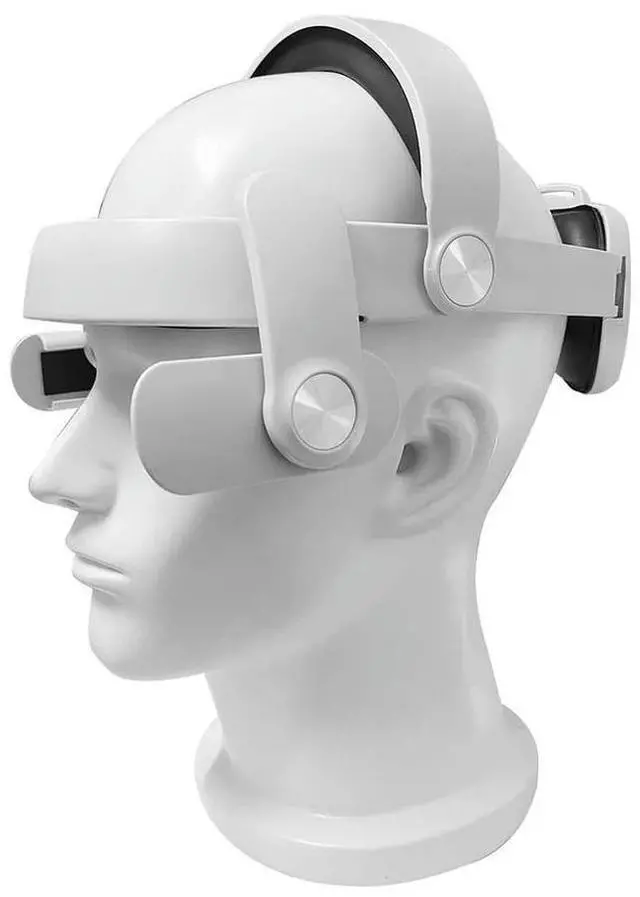 Alt view image 2 of 4 - Adjustable Head Band Comfortable VR Replacement Elite Head Strap Reduce Pressure Breathable for Quest 3 VR Glasses