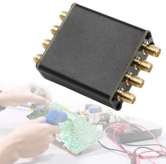 Alt view image 3 of 4 - 4 In1 Active RF Isolated Distributor Aluminum Shells LC Filter Passive Filter RF Divider for RF Radio Antenna
