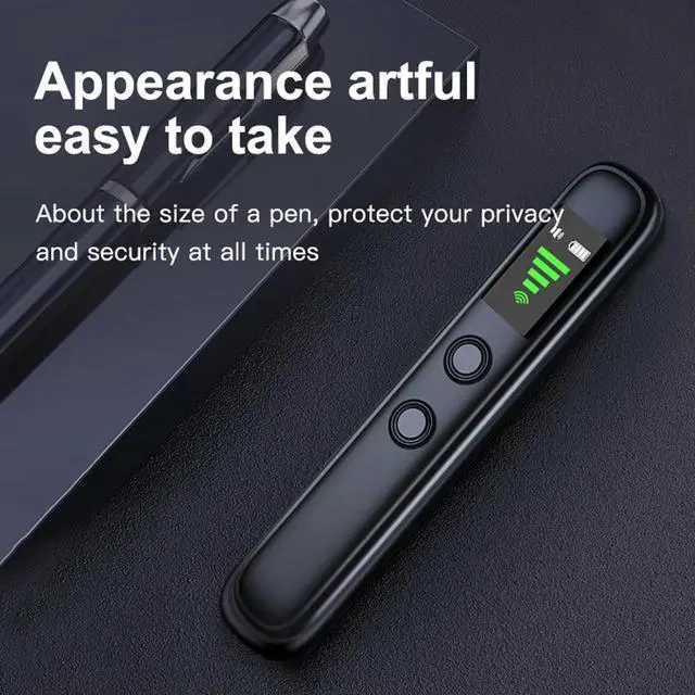 Alt view image 4 of 4 - GPS Tracking Detector 4 Levels Sensitivity Device Detector Anti-Positioning Listening Device Finder for Hotels Travel Office Car