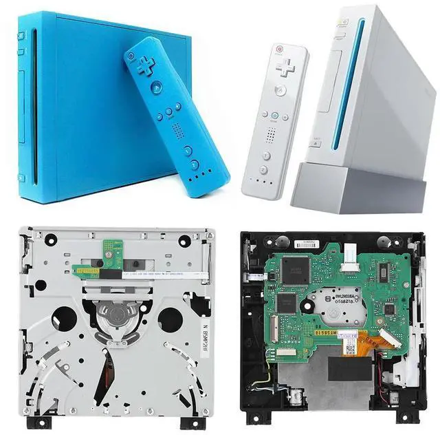 Alt view image 2 of 7 - FOR WII D2E DVD ROM Drive Disc Reader Dual IC Replacement DVD ROM Drive Disc Repair Part Reader Module