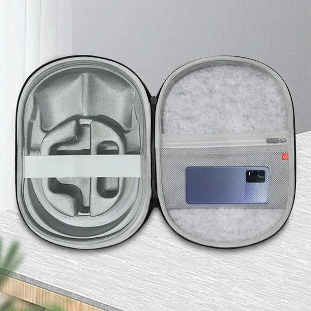 Alt view image 2 of 5 - Carrying Case Anti-scratch Portable Travel Carry Handbag with Mesh Pocket Carrying Bag for Vision Pro Case