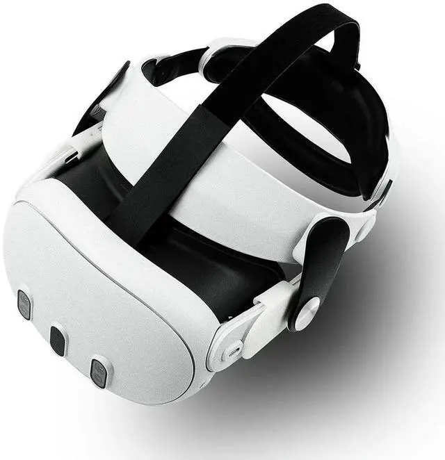 Alt view image 2 of 4 - Adjustable VR Lightweight Replacement Head Strap Comfort Alternative Head Strap Balance Gravity for Quest 3 VR Headset