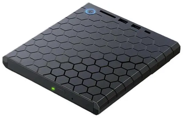 Main image of Optical Disk Drive USB 3.0 Type-C CD Reader Rewriter with SD/TF Slots CD Burner Writer USB3.0 HUB TF Reader for PC Laptop Tablet