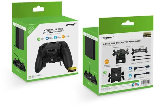 Alt view image 4 of 4 - Gamepad Paddle Keys Gaming Accessories Gamepad Controller Trigger Button with Data Cable for Xbox Series/One S/X Controller