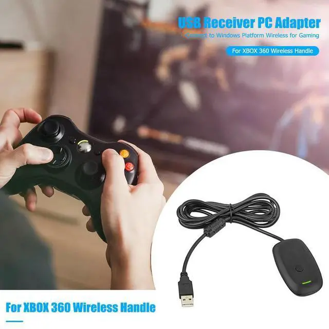 Alt view image 2 of 4 - Professional USB Receiver Supports XP/Vista System Wireless Gamepad USB Receiver for Xbox 360 Wireless Handle