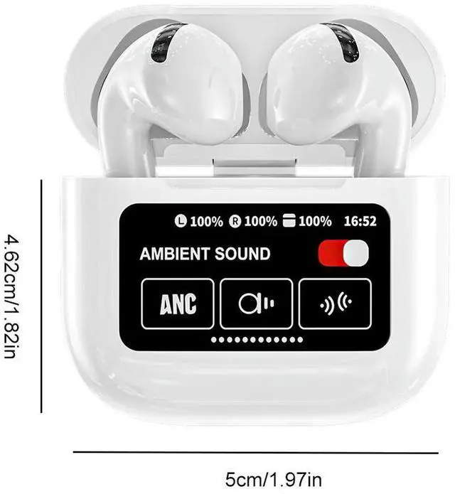 Alt view image 4 of 4 - 144 Languages ligent Translate Earbuds ANC Noise Cancelling AI Translator Device Voice Translator for Travel Business