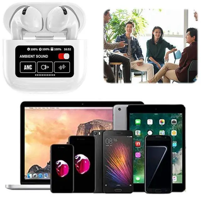 Main image of 144 Languages ligent Translate Earbuds ANC Noise Cancelling AI Translator Device Voice Translator for Travel Business