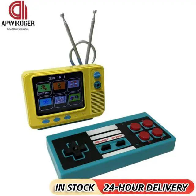 Main image of Electronic Games Machine Mini TV Style 3.0-inch Large Screen Support AV Output and USB Charging Built-in 339 C3 Classic Games