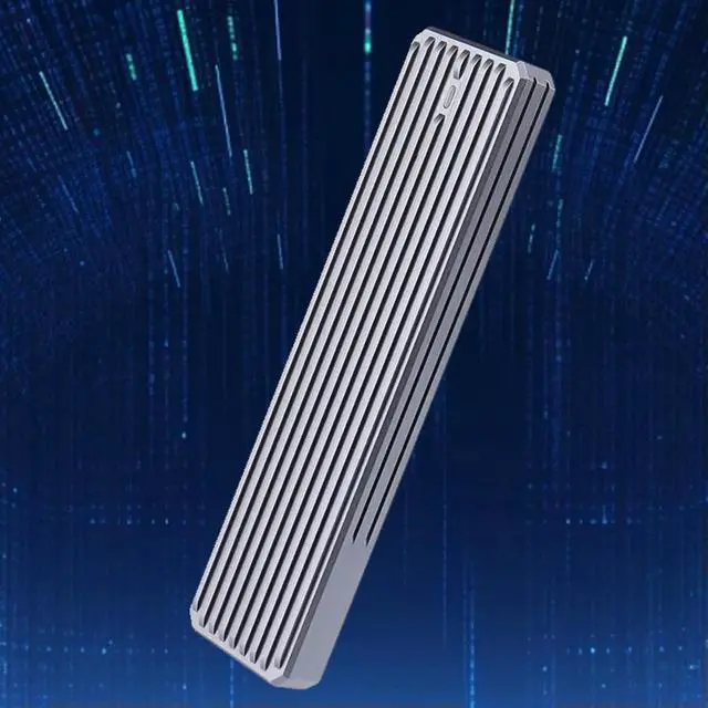 Alt view image 2 of 4 - M.2 NGFF/SATA USB Case 1000MB/s External Solid State Drive Enclosure Portable SSD Case for 2230/2242/2260/2280 22110