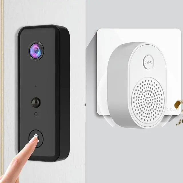 Alt view image 2 of 4 - Video Doorbell Camera PIR Motion Detection Wireless Doorbell Camera for Home Office