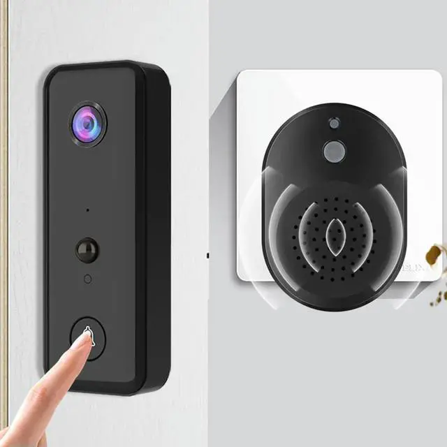 Alt view image 3 of 4 - Video Doorbell Camera PIR Motion Detection Wireless Doorbell Camera for Home Office