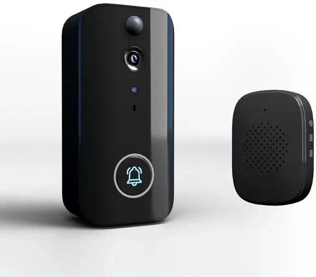 Alt view image 4 of 4 - Wireless Video Doorbell IR Night Vision Doorbell Camera 2-Way Talk Door Bell for Home Security Alarm System