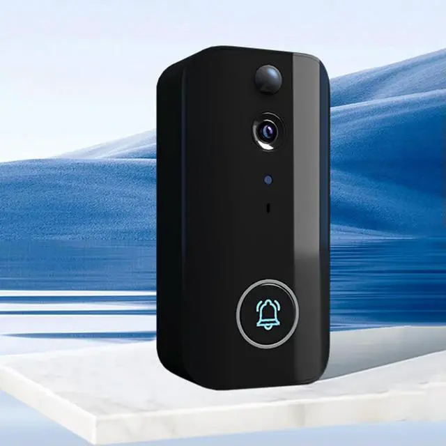 Alt view image 3 of 4 - Wireless Video Doorbell IR Night Vision Doorbell Camera 2-Way Talk Door Bell for Home Security Alarm System