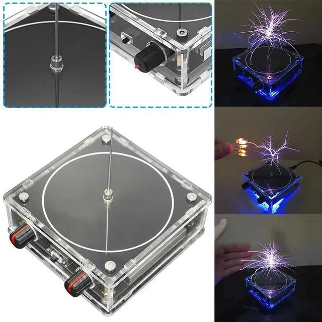 Main image of Multi-Function Music for Tesla Coil Speaker Palm for Tesla Coil Voltage Pulse Electric Arc Generator Scientific Experiment Tool