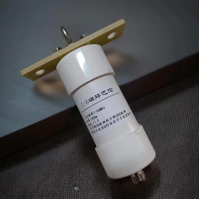 Alt view image 4 of 4 - 1:6 Balun HF Receiver SSB 50 Ohm To 300 Ohm Antenna Balun 304 Stainless Steel Ring Ratio Balun for Short Wave Communication