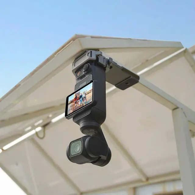 Alt view image 2 of 4 - For Osmo Pocket 3 Magnetic Mount Stand Angle Adjustable Magnetic Bracket Mount Base Expansion Adapter Camera Accessories