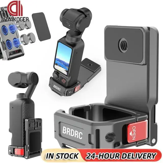 Main image of For Osmo Pocket 3 Magnetic Mount Stand Angle Adjustable Magnetic Bracket Mount Base Expansion Adapter Camera Accessories