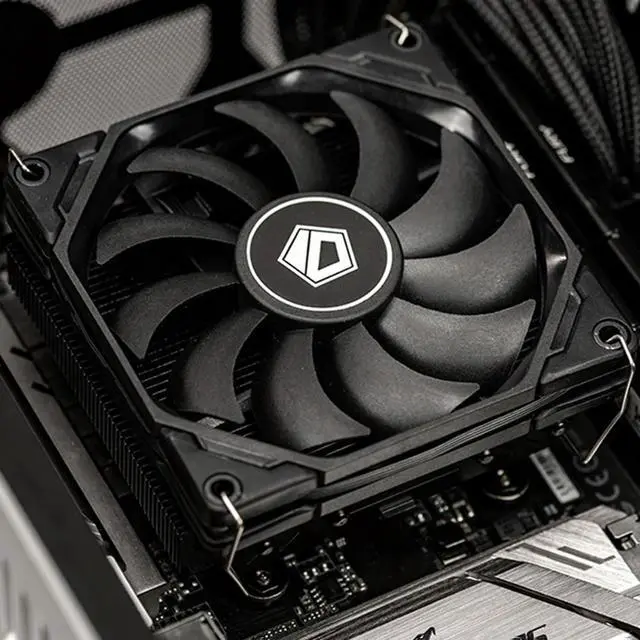 Alt view image 3 of 4 - Super Slim CPU Radiator 45mm Height CPU Cooling Radiator 4 Pin PWM for A 1700 11200 15X for AM5 AM4