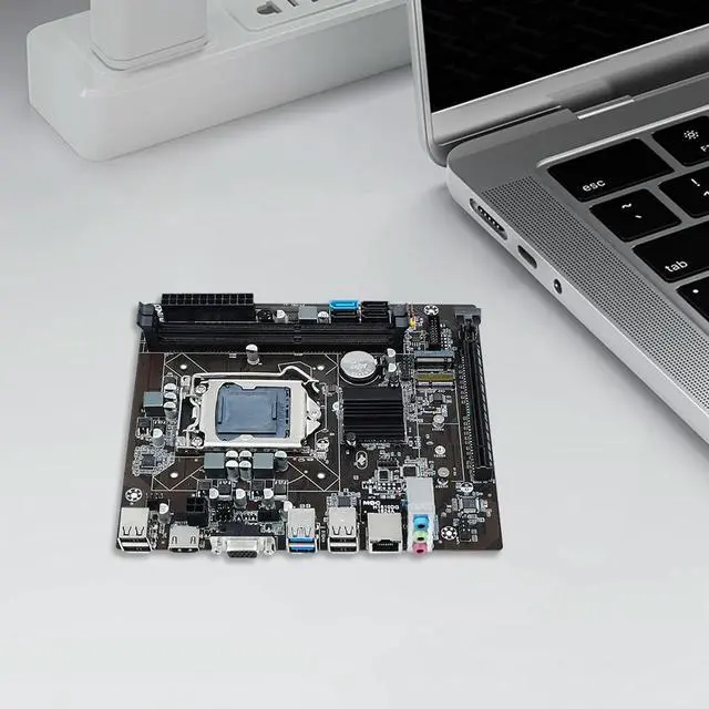 Alt view image 3 of 4 - B75 Desktop Motherboard Supports M.2 NVME A1155 Computer Motherboard DDR3 M-ATX Mainboard RAM 16GB SATA2.0/3.0 for I5 3470CPU