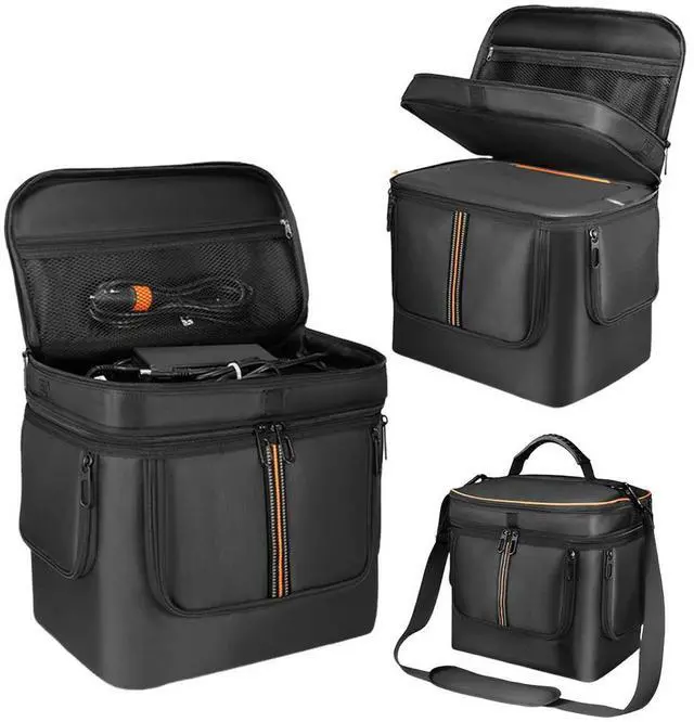 Alt view image 2 of 4 - Carrying Case Bag for Jackery Explorer 1000 V2 Case Travel Carrying Bag Travel Bag with Shoulder Strap & Handle