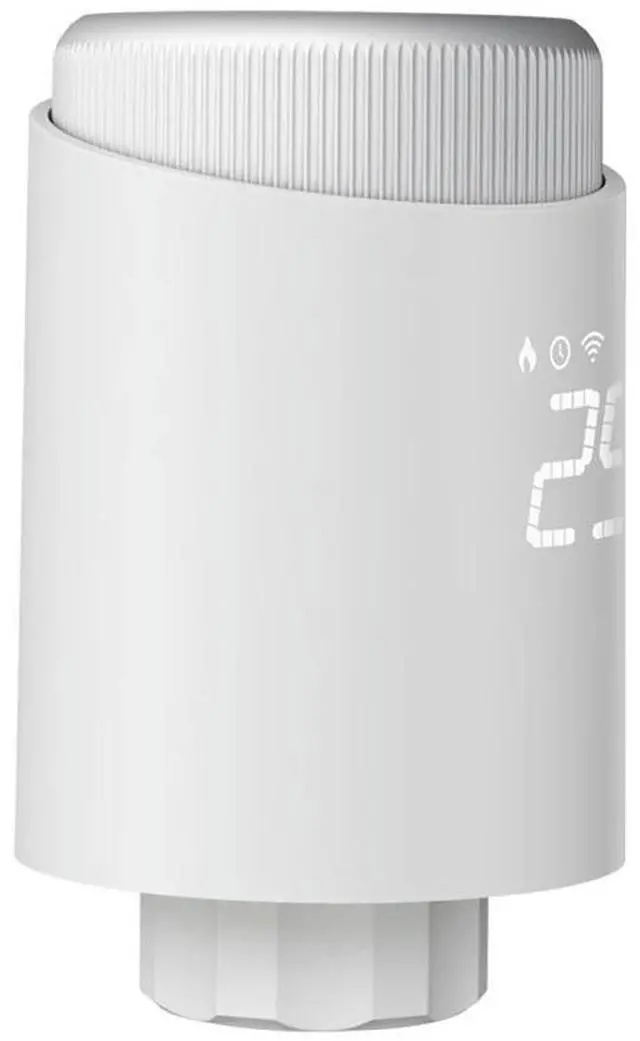 Alt view image 4 of 4 - Tuya Zigbee Radiator Actuator Programmable Thermostat Radiator Valve Home Work with Alexa Google Home 2023