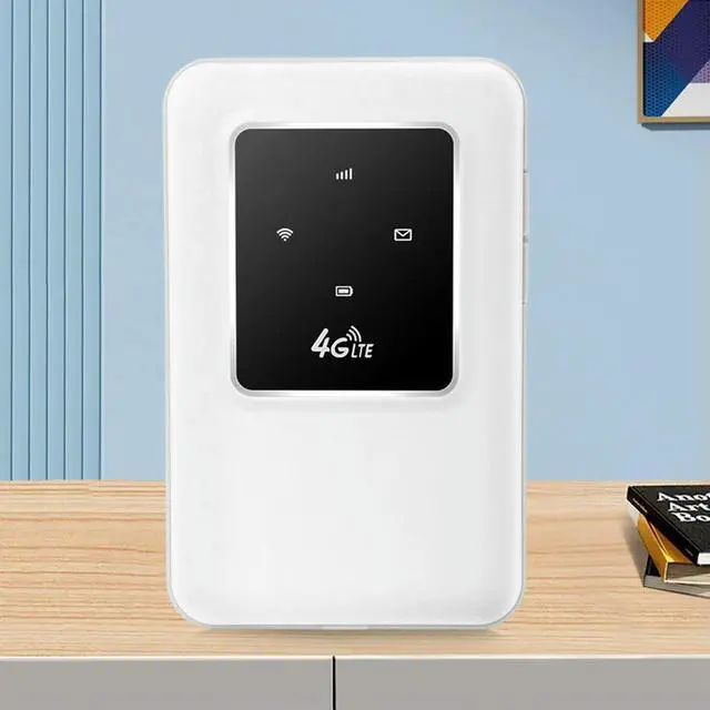 Alt view image 3 of 4 - 4G MIFI Router Portable Wi-Fi Device with SIM Card Slot Pocket Repeater 2100mAh 150Mbps for Travel Home Car