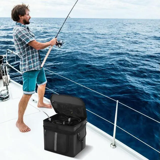 Alt view image 2 of 4 - Portable Power Station Bag Waterproof Travel Carrying Bag Anti-drop Multiple Pockets for Ecoflow River 2 Pro/Ecoflow River 2 Max