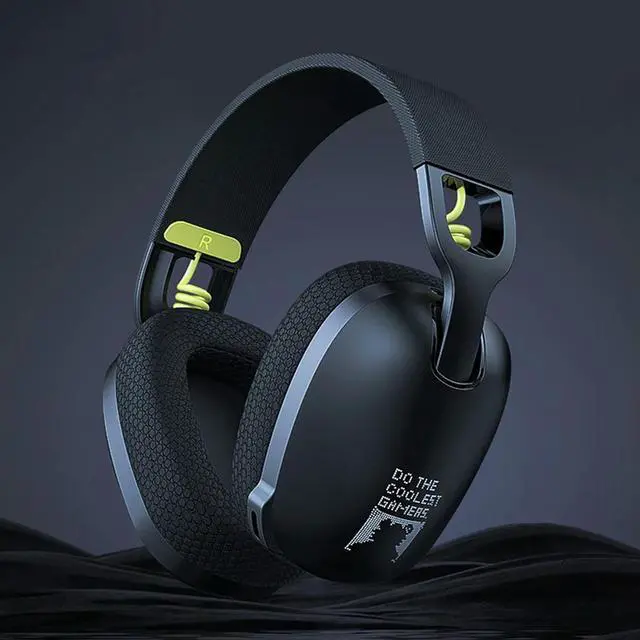 Alt view image 2 of 4 - Wireless Gaming Headset 2.4GHz/BT 5.3/Wired Gaming Headphones with Noise Canceling Microphone for PS4 PC Laptop