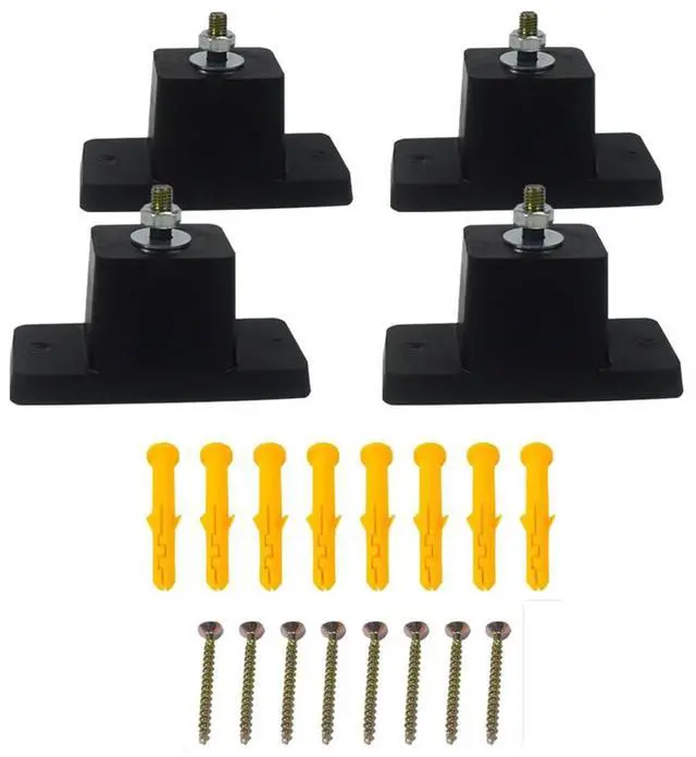 Main image of 4 Pcs Shock Absorbing Pads Bracket Air Conditioner Accessories Rubber Mounts Vibration Mounts