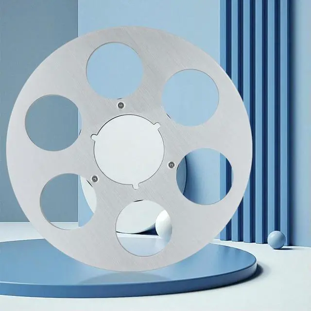 Alt view image 4 of 4 - l Tape Reel Nab Hub 10.5x1/4in Empty Tape Reel Open Reel Takeup Reel for Maxell Zonal Studer for Reel To Reel Tape Recorders