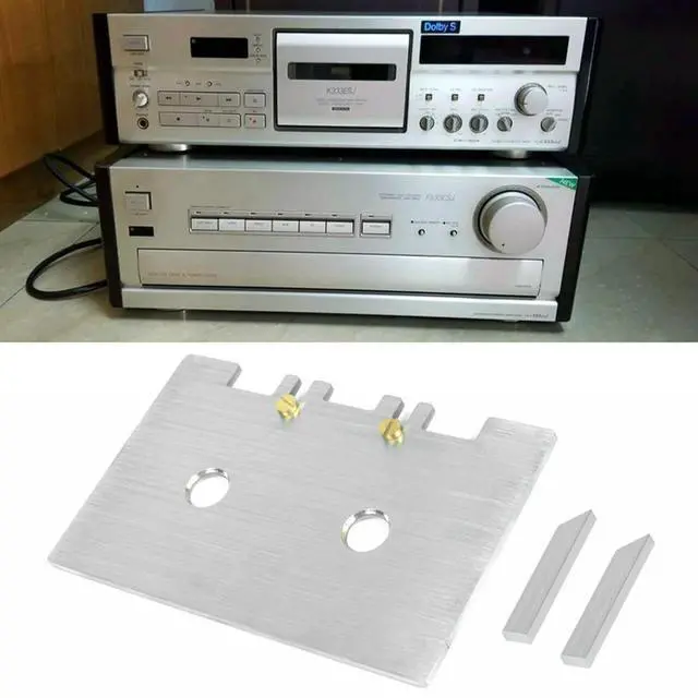 Alt view image 3 of 4 - Mechanical Alignment Cassette Head and Guide Gauge Set Wear Resistant Easy Install with Alignment Bar