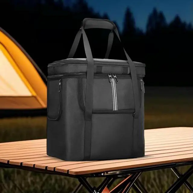 Alt view image 3 of 4 - Carrying Case for BLUETTI Portable Power Station AC180 Case Travel Carrying Bag Anti-drop with Shoulder Strap & Handle