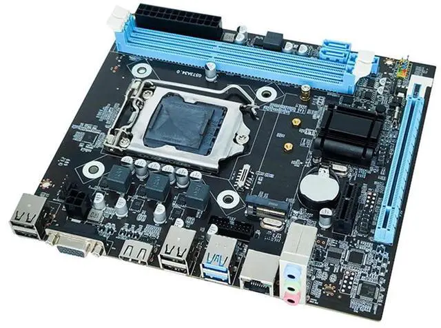 Main image of H81 Computer Motherboard Support SATA 3.0 2.0 Micro-ATX A1150 Desktop Computer Mainboard PCI Express X16 X1 M.2 Nvme/NGFF Slot