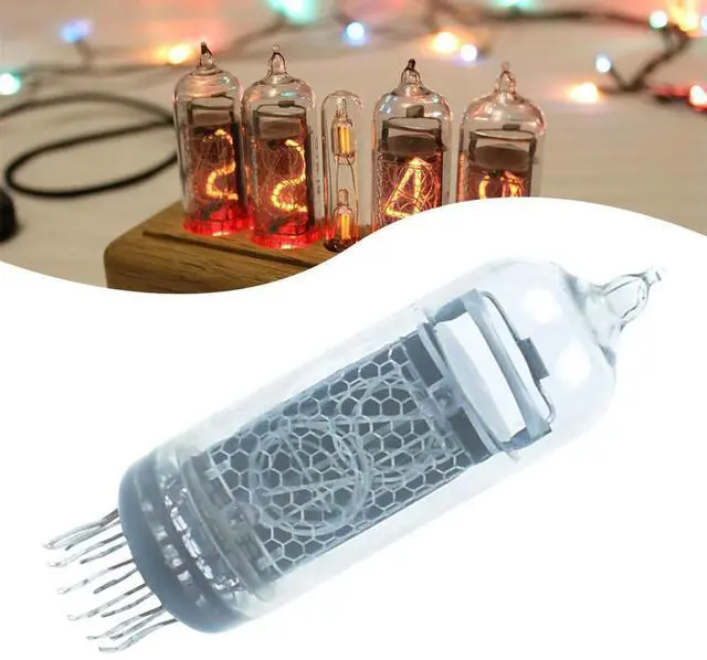 Alt view image 4 of 4 - IN-14 Glow Tube LED Clock Tube DIY Clock Electronic Tube Visual Effects for Electronic Tube Clock