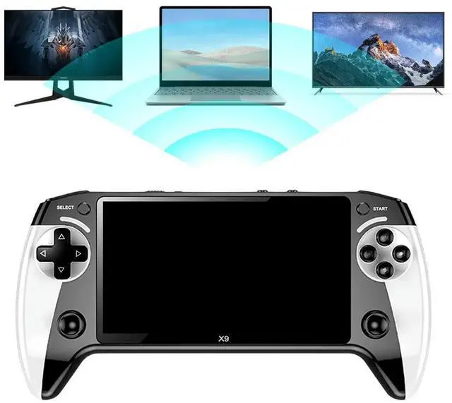 Alt view image 2 of 4 - 5.5 Inch Screen Handheld Game Player Type-C Charging Electronic Game Player Portable Game Player Birthday Christmas Gift