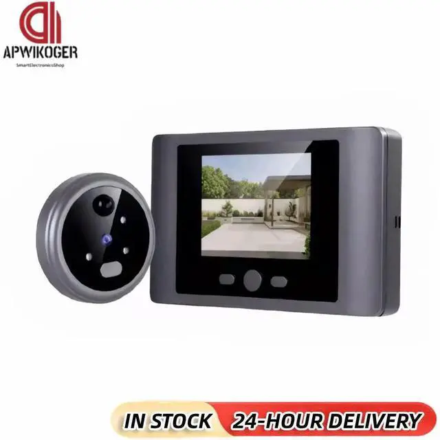 Main image of Wireless Peephole Video Doorbells PIR Motion Detector Door Eye Camera 90° Wide Angle 2.8inch LCD Screen Home Security