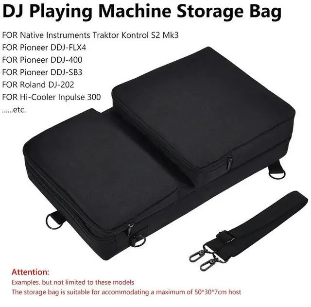 Alt view image 4 of 4 - Case for Pioneer DJ DDJ-SB3/DDJ-SB2/DDJ-400/DDJ-FLX4 Professional Audio DJ Console Mixer Protector 2 Channel DJ Controller Case