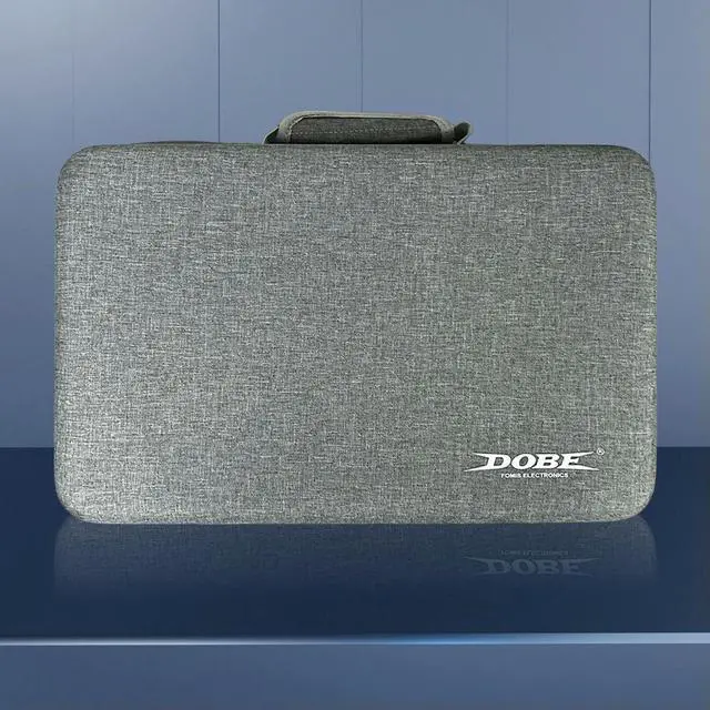 Alt view image 3 of 4 - Hard Shell Carrying Case Travel Case for PS5 Slim for PS5 Slim Console Controllers and Other for 5 Slim Console