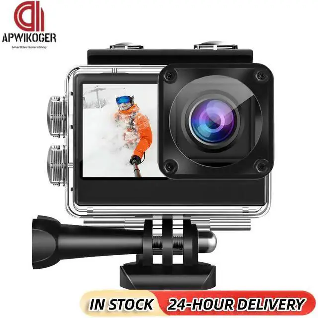 Main image of 4K UHD 2.0 Inch IPS Screen Outdoor Sport Cam Anti-Shake Action Camera 1080P 30FPS Bicycle Video Recording Camera 120 Wide Angle