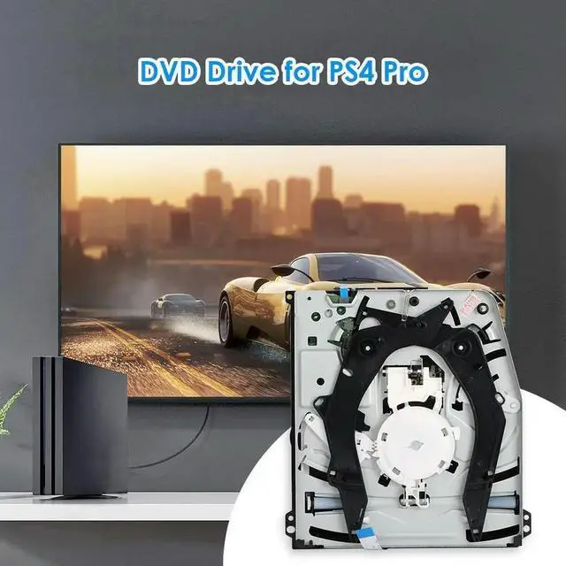Alt view image 2 of 4 - 1Pcs DVD Drive Blu-Ray Disc Drive Replacement Portable Optical Drive Machine Blu-Ray DVD Disk Drive for 4 Pro