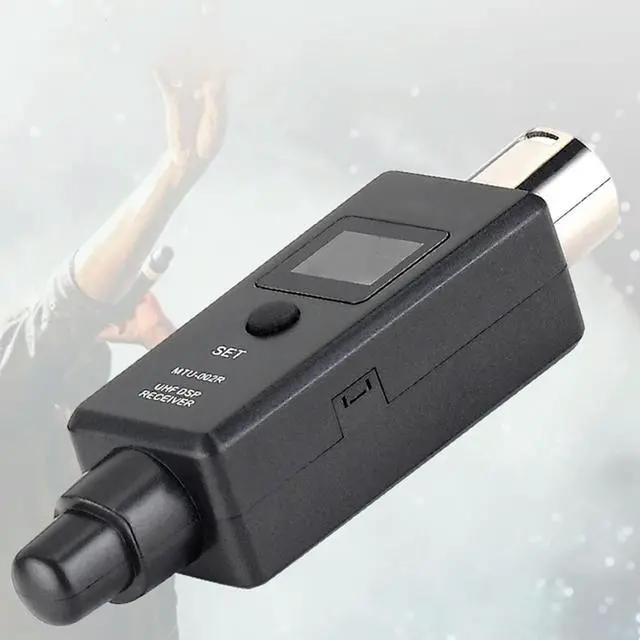 Alt view image 2 of 4 - Micphone Wireless System Transmitter Receiver for Dynamic Mic Mic/Line Two Modes